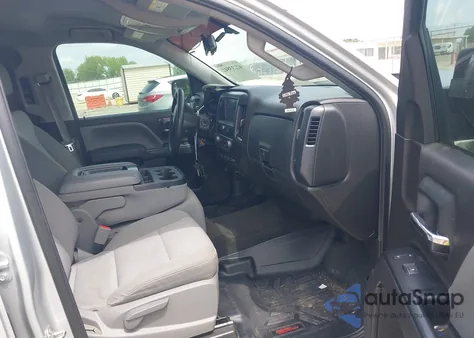 2016 Chevrolet Silverado 1500 Custom из США, поврежденный, VIN 1GCRCPEC9GZ244357